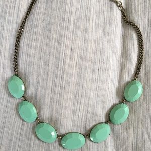 JCrew Factory Turquoise Statement Necklace